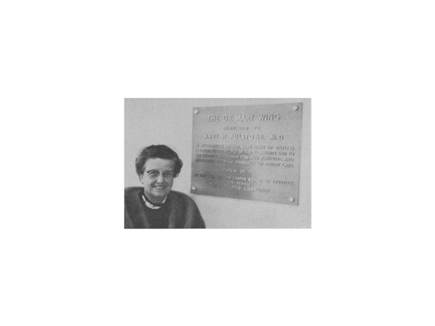 Dr. Mary Hill Fulstone Plaque